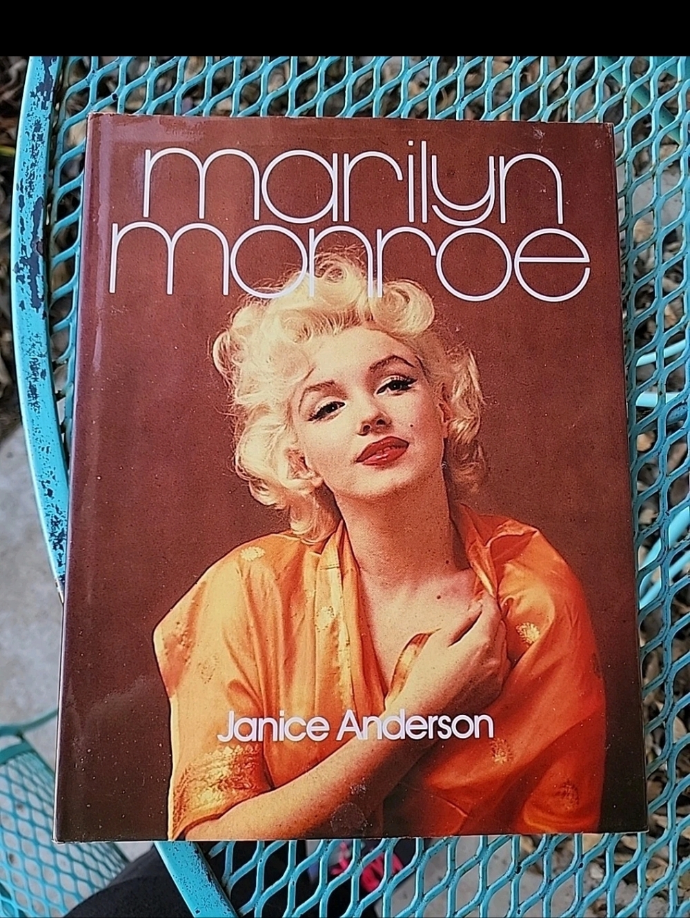 Marilyn Monroe Book By Janice Anderson